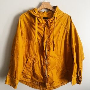 Urban Outfitters Yellow Cape Rain Jacket 🍋